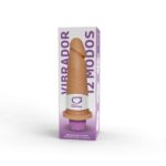 Pênis realístico vibro com 12 modos de vibração 15,3x4,5cm sexy fantasy - Imagem 3