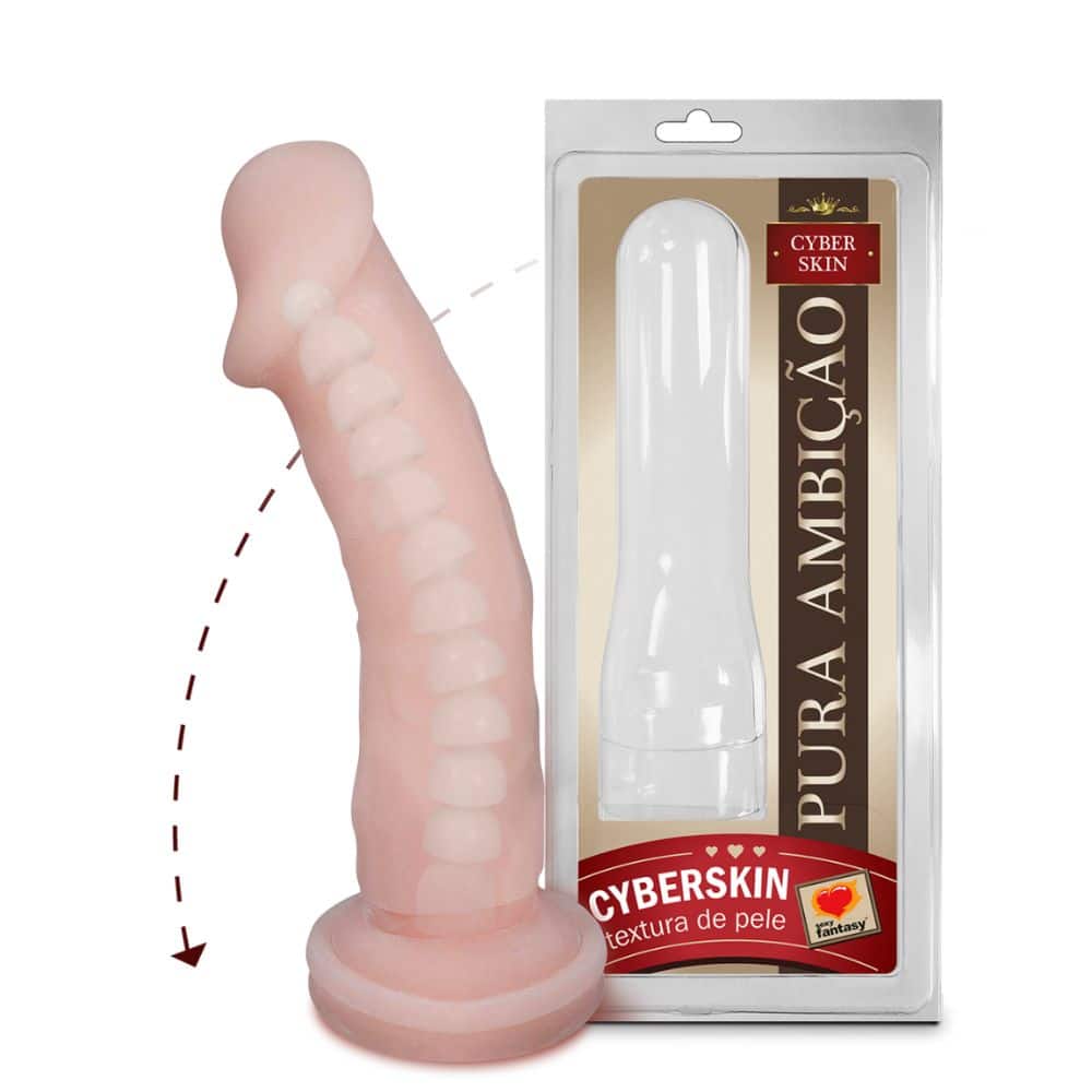 xr:d:DAFtQeePiHk:11,j:3417507829597068052,t:23090203 Pênis Realístico Em CyberSkin Com Vértebra 17cm - Sexy Fantasy - Imagem 1