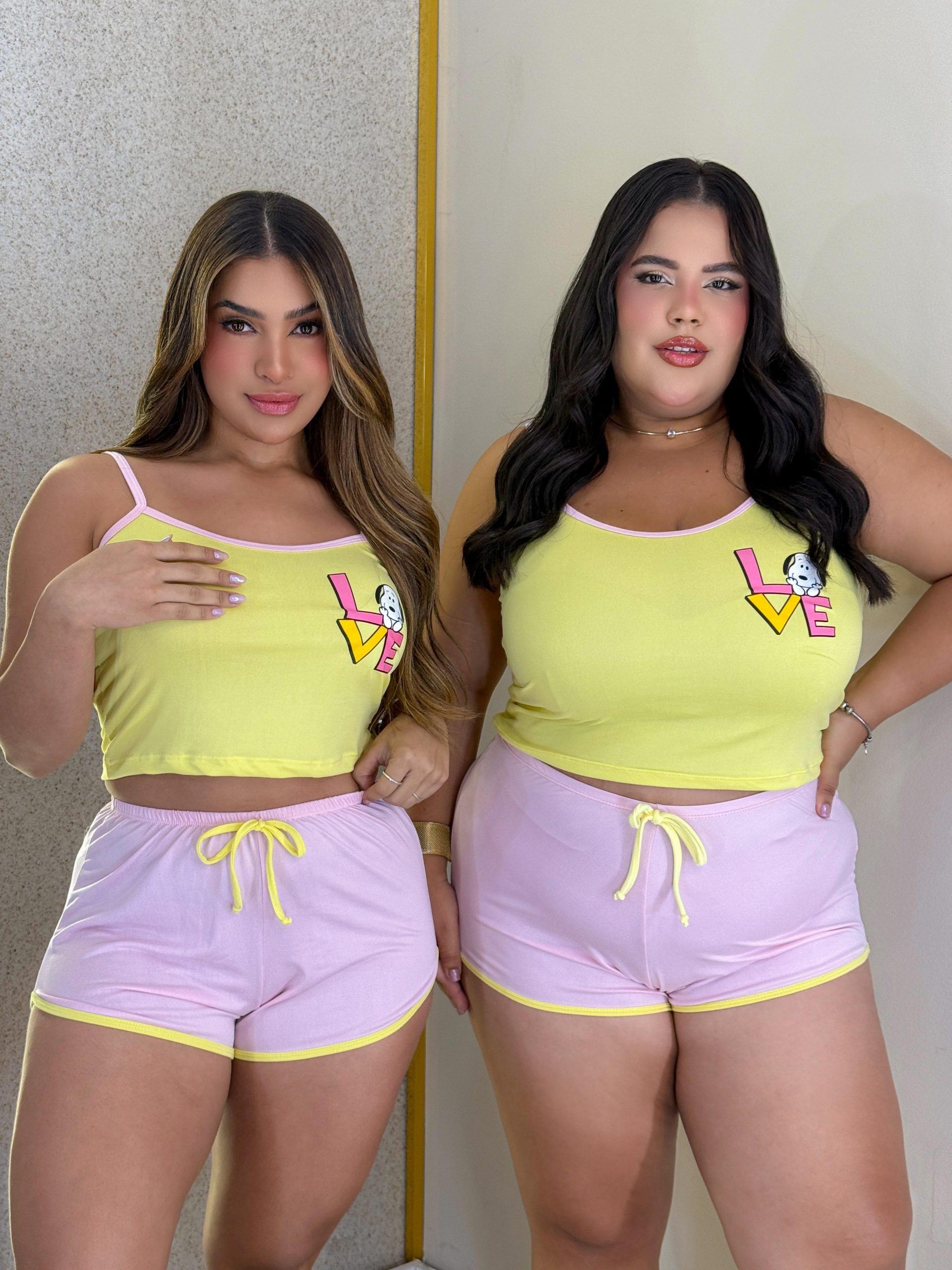15348534914-whatsapp-image-2025-05-18-at-13-47-15.jpeg Baby dool reto vies amarelo love - Imagem 1