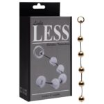 Less Bolinha tailandesa Dourado P metalizada hard