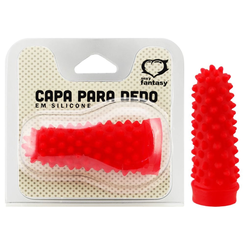 15214392271-16069285478829-zoom.jpg Capa Para Dedo Com Pontas Massageadoras - Cores variadas - Imagem 1