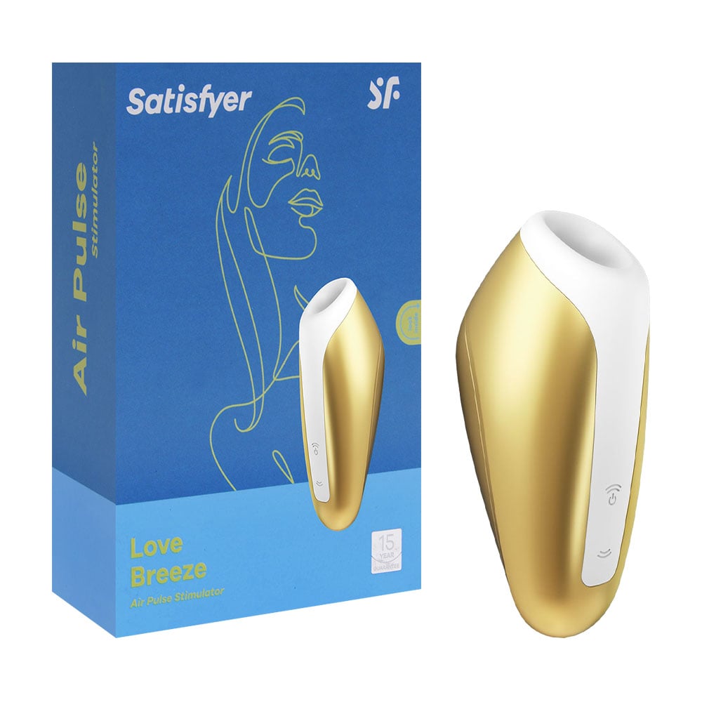 15185411093-sf0138-01.jpg Estimulador De Clitóris Recarregável Com Sucção - Satisfyer Love Breeze | Cor: Amarelo - Imagem 1