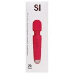 Vibrador massageador varinha em silicone com 20 modos de vibração - Imagem 6