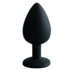 Plug Anal em Silicone Tamanho Pequeno com Pedra - Imagem 7