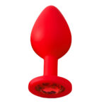 Plug Anal em Silicone Tamanho Pequeno com Pedra - Imagem 29