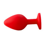 Plug Anal em Silicone Tamanho Pequeno com Pedra - Imagem 26