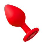 Plug Anal em Silicone Tamanho Pequeno com Pedra - Imagem 25