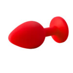 Plug Anal em Silicone Tamanho Pequeno com Pedra - Imagem 23