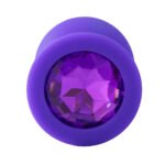 Plug Anal em Silicone Tamanho Pequeno com Pedra - Imagem 14