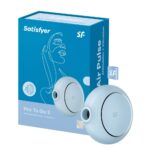 Estimulador Com Pulsações E Vibrações - Satisfyer Pro To Go3 Azul