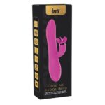 Vibrador de Ponto G e Clitóris Fogo no Parquinho com 3 motores e função de aquecimento Pink Intt - Imagem 3
