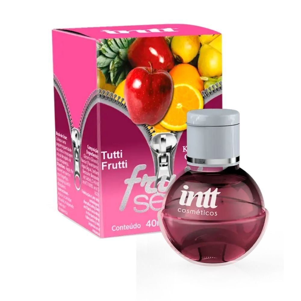 15380774818-17273566696686-zoom-1.jpeg Intt Fruit Sexy - Gel beijável corporal que esquenta - 40 ml | sabor: tutti frutti - Imagem 1