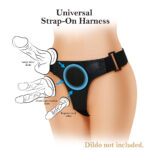 Cinta peniana com Pênis Real Dick Ultra Realístico Com Vibro e Ventosa 17 X 4,2 cm - Imagem 2