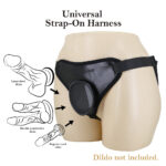 Cinta peniana com base para pênis que possuam ventosa (58-124,5 cm) harness briefs - Pretty love - Imagem 2