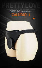 Cinta peniana com base para pênis que possuam ventosa (58-124,5 cm) harness briefs - Pretty love - Imagem 5