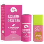kit com Pico Pulse Sugador Líquido Melancia – Suga, Pulsa e Gela + Intt Excitation chicleteira gel excitante feminino - Imagem 2