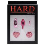 Kit Plug Anal Pequeno Em Metal Vermelho 4x1 – Linha Hard - Imagem 8