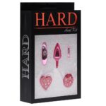 Kit Plug Anal Pequeno Em Metal Vermelho 4x1 – Linha Hard - Imagem 9