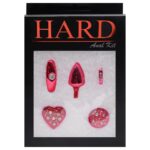 Kit Plug Anal Médio Em Metal Vermelho 4x1 – Linha Hard - Imagem 7