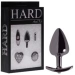 Kit Plug Anal Médio Em Metal Onix 4x1 – Linha Hard