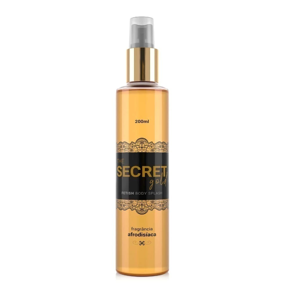 Body Splash The Secret Gold 3 em 1 Feminino 200ml Body Splash The Secret Gold 3 em 1 Feminino 200ml