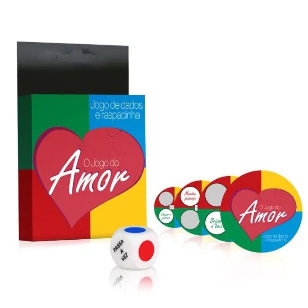 15407981146-jogo-do-amor-jogo-de-dados-com-raspadinhas.jpg Jogo do Amor - Jogo de dados com Raspadinhas - Imagem 1