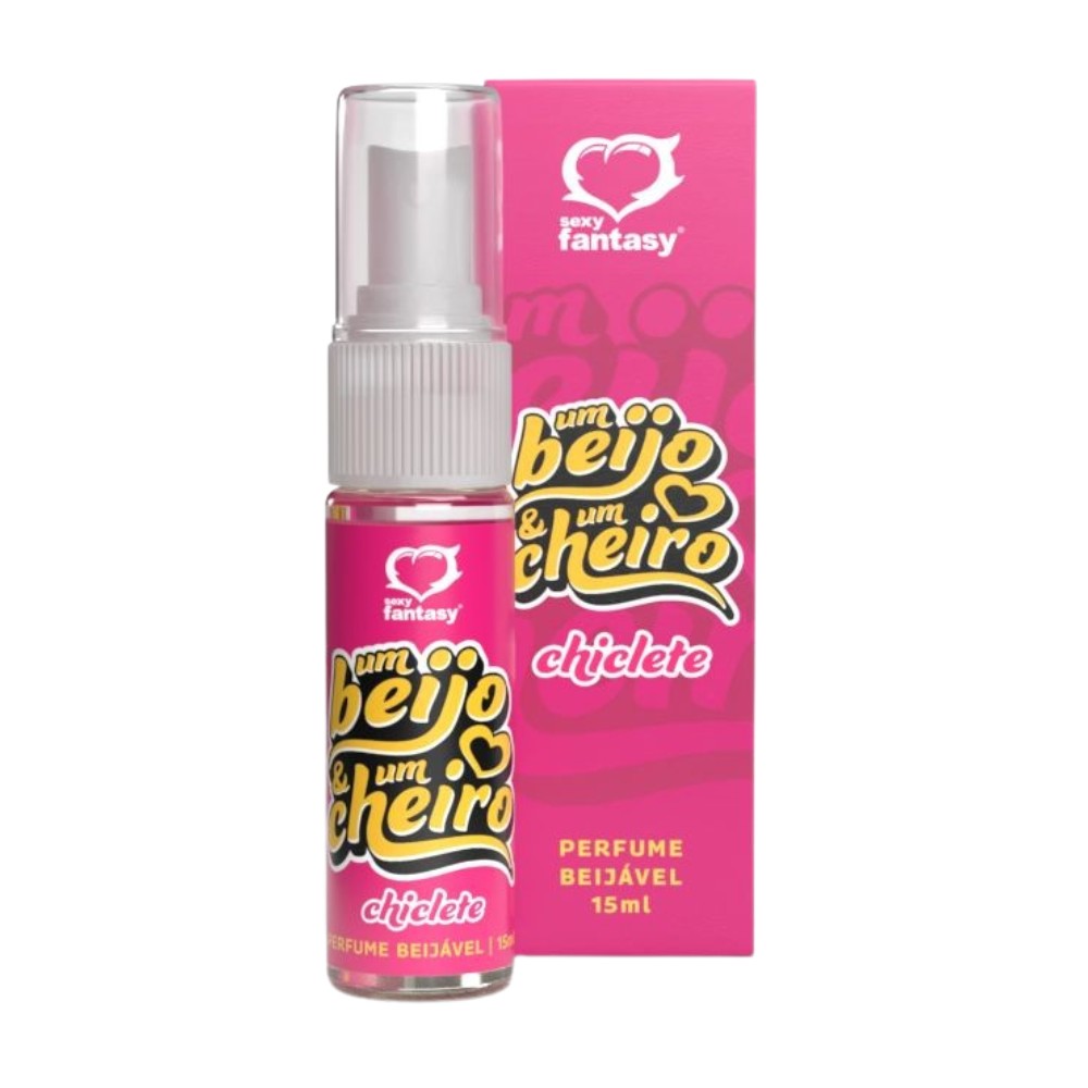 Perfume Beijável Chiclete 15ml | Um Beijo e Um Cheiro Perfume Beijável Chiclete 15ml | Um Beijo e Um Cheiro