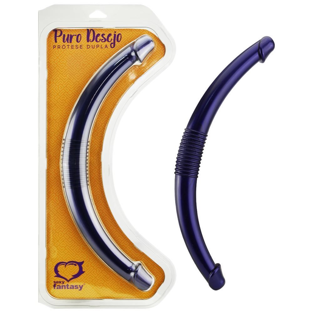 11999455246-15920028095581-zoom.jpg Pênis Realístico duplo Para Casais 47cm - Sexy Fantasy - Imagem 1