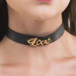 Coleira love linha sado sexy fantasy