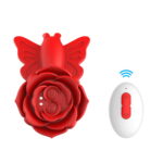 Vibrador ponto g butterfly com 9 modos de vibração com 2 motores - Olena - Imagem 7