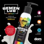 Semen Lub LGBTQIA+ Sabor Vanilla - Gel Lubrificante Beijável Que Imita o Semen Humano - Imagem 4