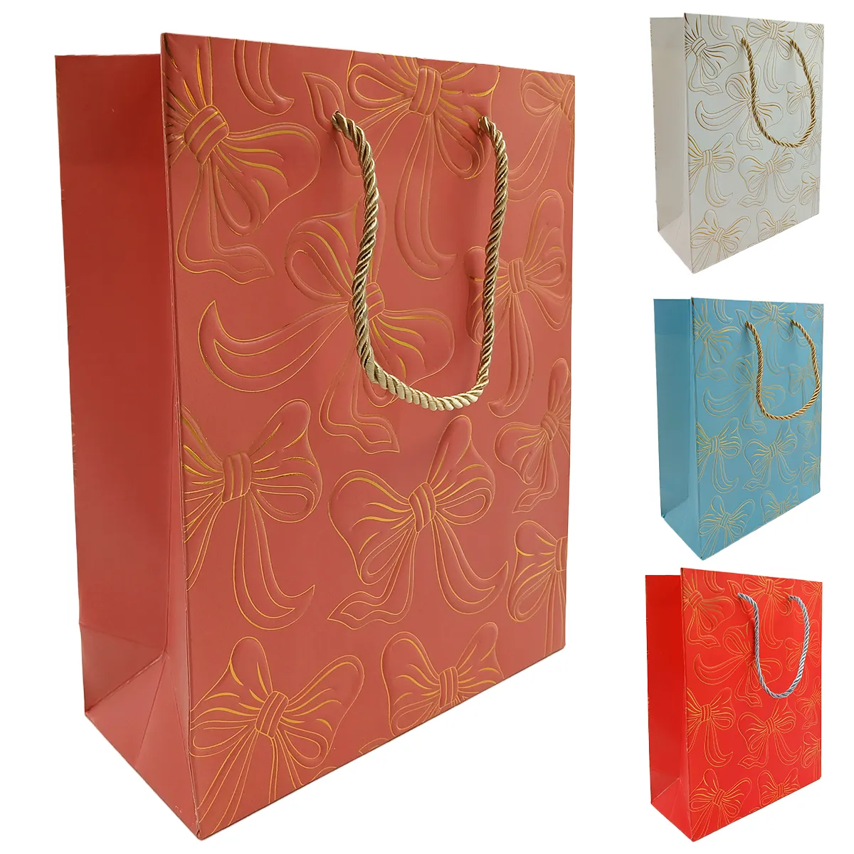 Sacola para Presente Luxo com Laço 18x23cm em acabamento premium na cor escura com fita decorativa pronta Sacola para Presente Luxo com Laço 18x23cm em acabamento premium na cor escura com fita decorativa pronta