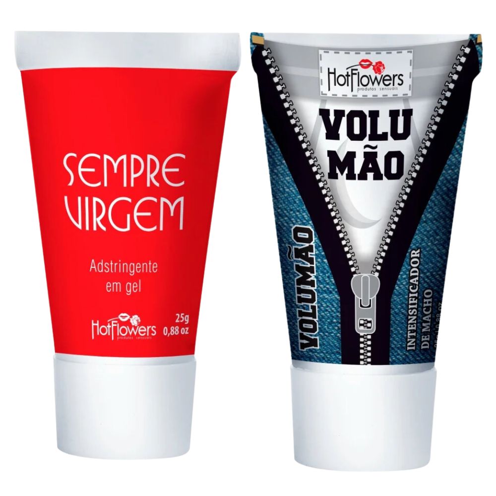Kit Casal Sempre Virgem Volumão Kit Casal Sempre Virgem Volumão