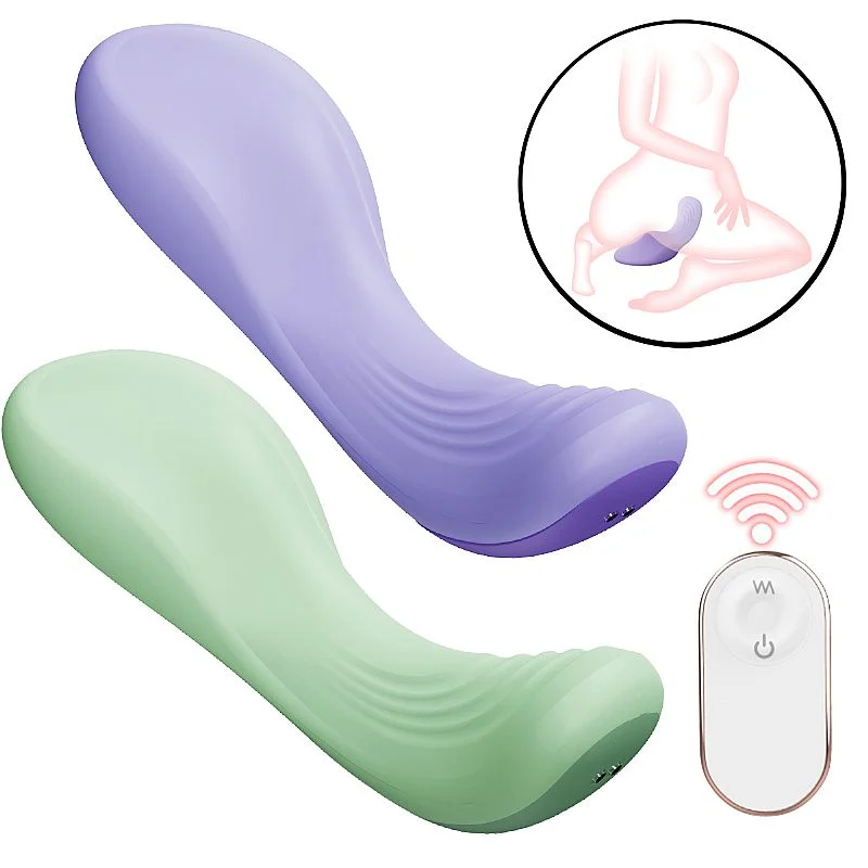 Vibrador de cadeira ergonômico Cush Vibe S-Hande clitóris 9 modos silicone ABS verde recarregável USB resistente à água Vibrador de cadeira ergonômico Cush Vibe S-Hande clitóris 9 modos silicone ABS verde recarregável USB resistente à água