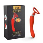 Power licking vibrador com sugador 3 em 1 luxury intt