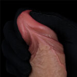 Dildo Pênis Realístico Dupla Densidade com Ventosa 19cm Marrom - Platinum Silicone - Lovetoy - Imagem 10