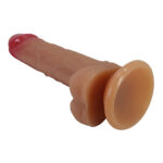 Pênis Dildo Realístico em Silicone com Ventosa 16cm Marrom Ivita - Pretty Love - Imagem 5