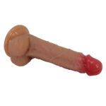 Pênis Dildo Realístico em Silicone com Ventosa 16cm Marrom Ivita - Pretty Love - Imagem 6