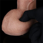 Prótese Dupla Densidade em Silicone Platinum com Ventosa 23cm Marrom - Lovetoy - Imagem 11