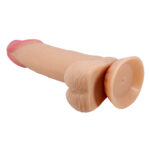 Pênis Dildo Dupla Densidade Pele Deslizante com Glande Colorida 19cm - Sliding Skin - Baile - Imagem 6
