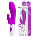 Vibrador Rabbit Ponto G com 30 Modos de Vibração - Naughty Bunny - Pretty Love - Imagem 5