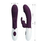 Vibrador Rabbit Ponto G com 30 Modos de Vibração - Naughty Bunny - Pretty Love - Imagem 12