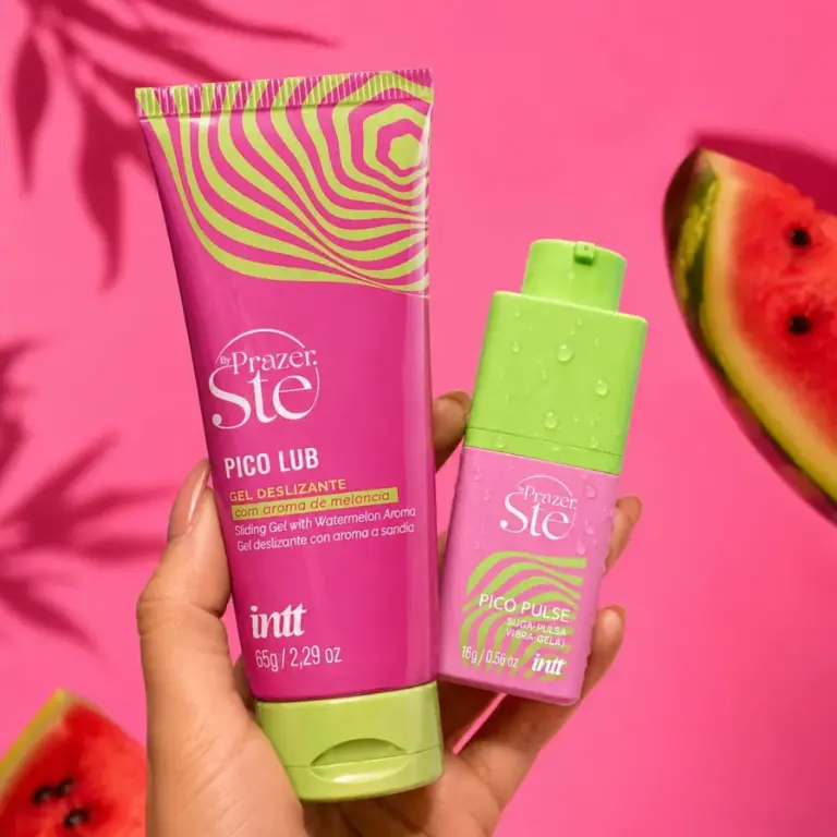 Combo Pico Pulse + Pico Lub Deslizante sabor Melancia
