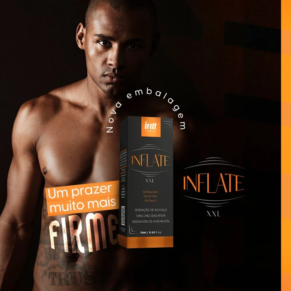 Inflate Gel Estimulante Vasodilatador Masculino intt XXL 15ml