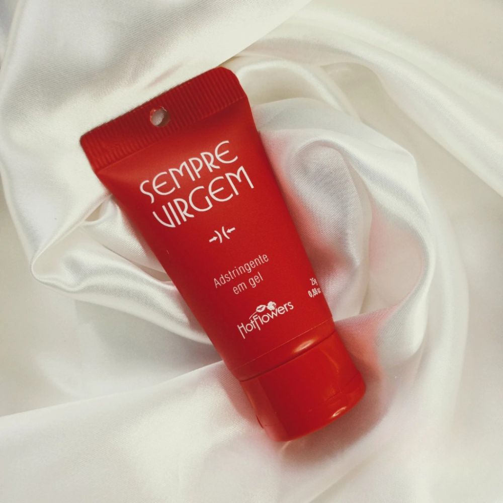 Sempre Virgem gel adstringente feminino HotFlowers que deixa o canal apertadinho