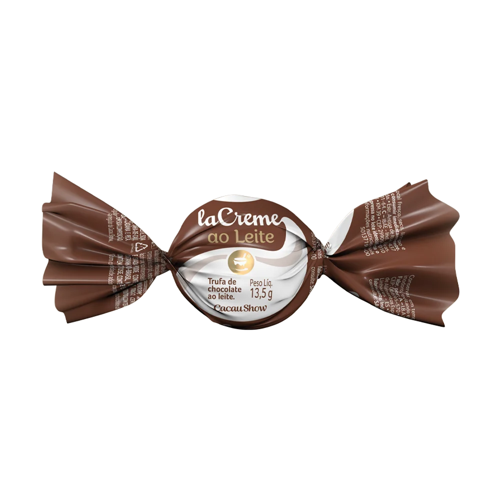 Trufa de Chocolate ao Leite laCreme 13,5g | Cacau Show Trufa de Chocolate ao Leite laCreme 13,5g | Cacau Show