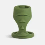 Anel Peniano Go Play Cape de Silicone Estilo Capa com Textura Verde - Imagem 2