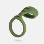 Anel Peniano Go Play Cape de Silicone Estilo Capa com Textura Verde - Imagem 3