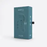 Vibrador e Estimulador Recarregável Sensevibe Curve Azul Petróleo - Imagem 9
