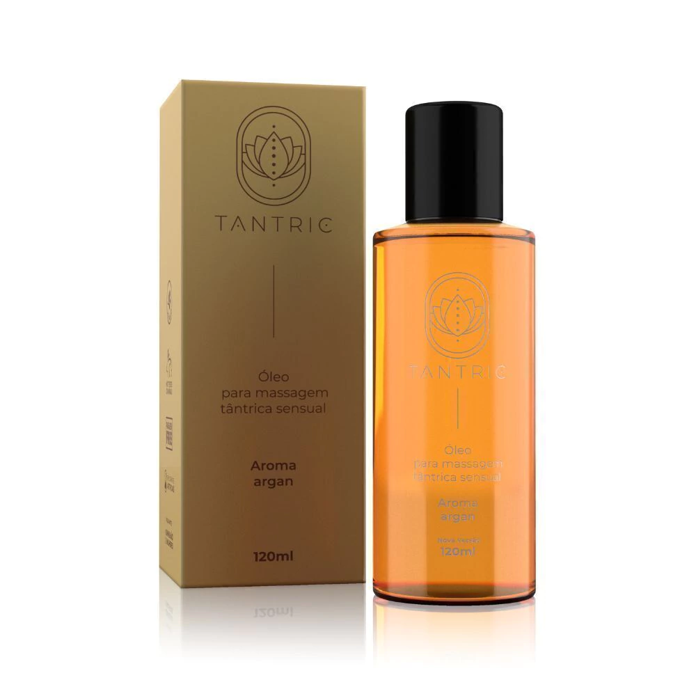 Óleo para Massagem Sensual Tântrica Tantric Argan 120ml